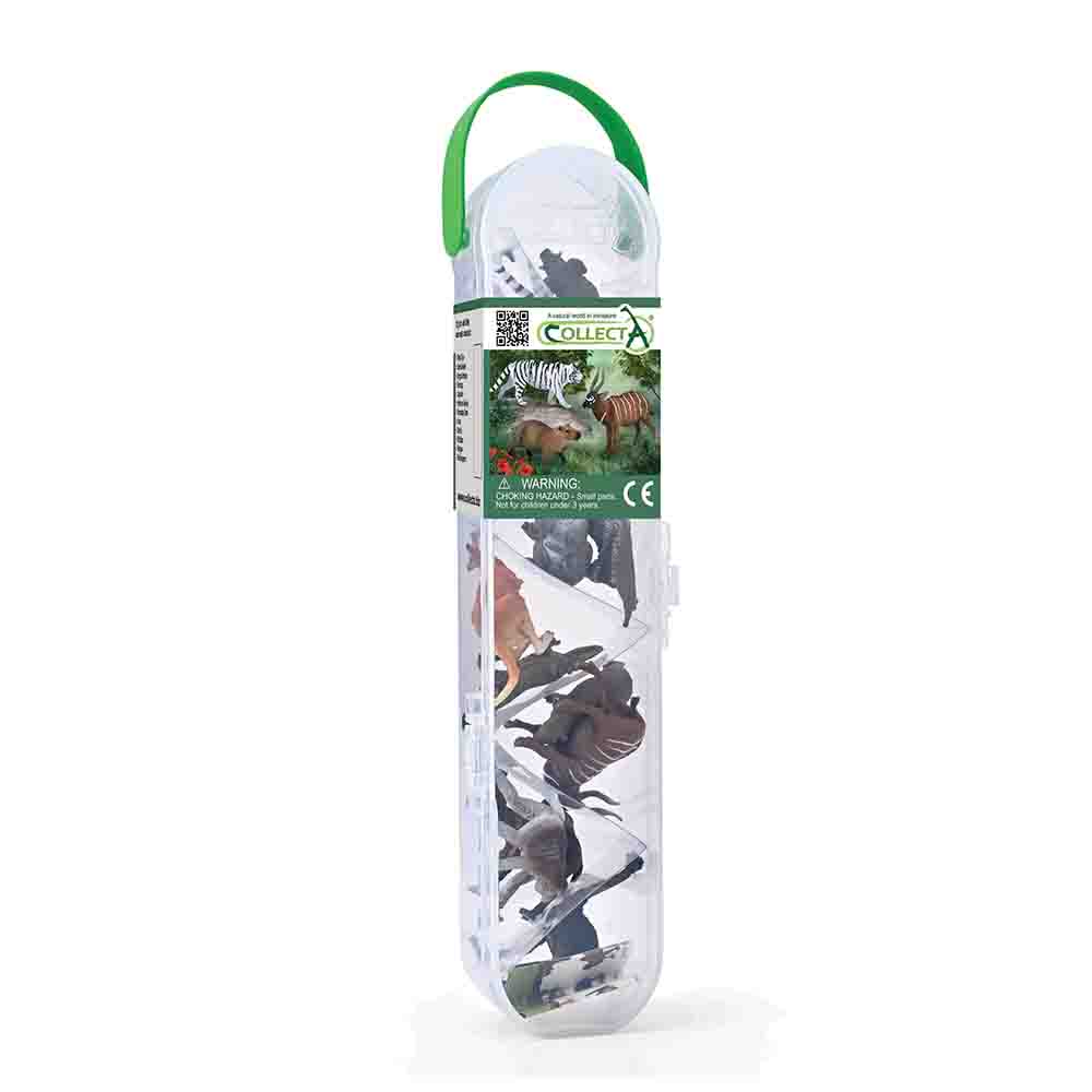 Box Of Mini Wild Animals 3 - Kids Playset