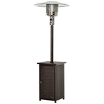 12kw Patio Gas Heater, Wicker Rattan