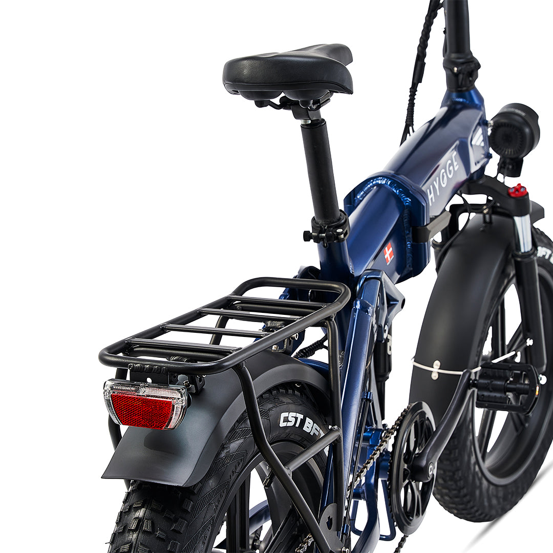 Soro 2025 Electric Folding Bike High Power E-bike | Royal Blue