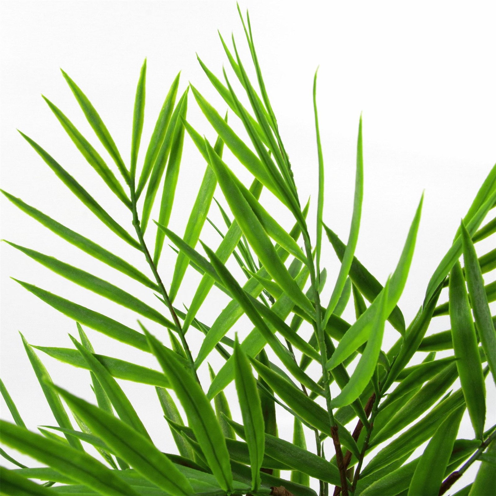 6 X 40cm Artificial Bamboo Palm Bush Plant