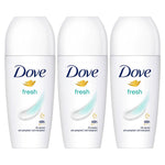 Fresh Roll On Antiperspirant Up To 48h Of Sweat & Odour Protection, 3x50ml
