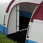 Outsunny 2-3 Man Camping Tunnel Tent W/ Bedroom And Living Room