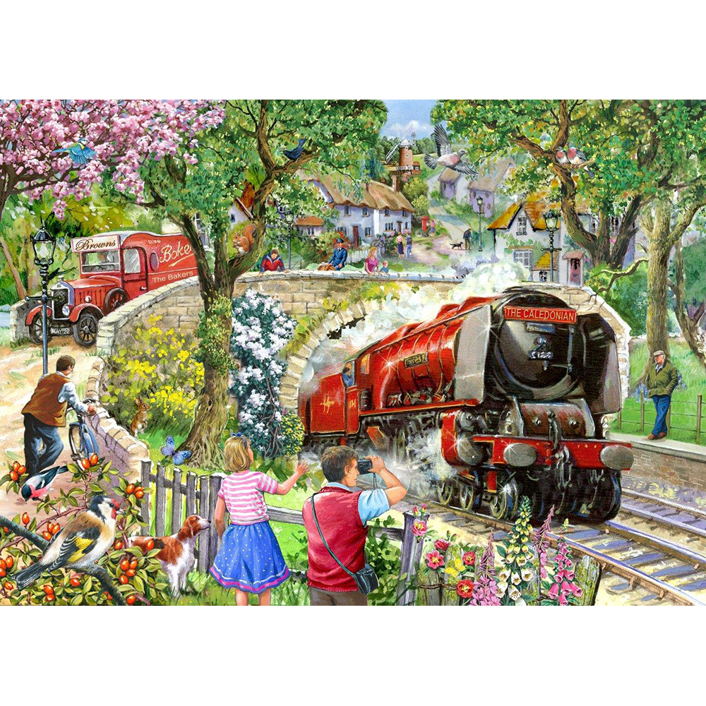 Daily Express - Big 500 Piece Jigsaw Puzzle For Adults & Kids, With Extra Large Pieces