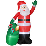 9ft Giant Christmas Blow Up Decoration With Built-in Led Lights