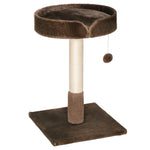 Small Cat Tree For Indoor Cats W/ Sisal Scratching Post Bed Cushion Toy