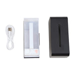 Ultrasonic Essential Oil Diffuser With Flame Effect, 7 Led Ambient Lights, Timer & Auto Shut-off | Black