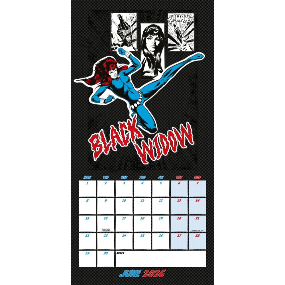 Comics 2026 Square Calendar Official Product