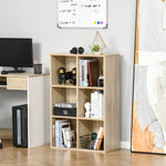 Cubic Cabinet Bookcase Storage Shelves For Home Office | One Size | Brown