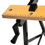 4-in-1 Work Bench, Adjustable, Foldable | Black
