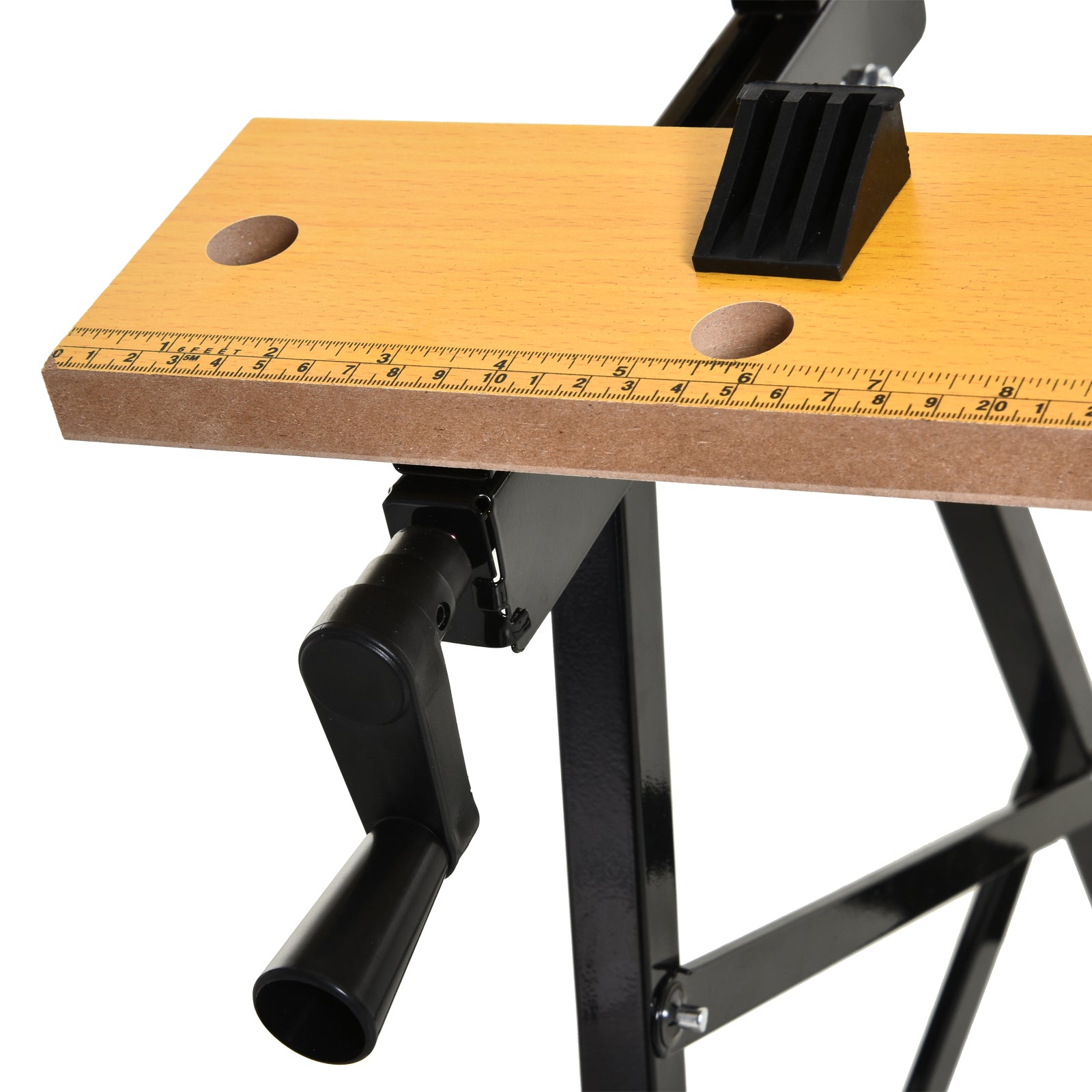 4-in-1 Work Bench, Adjustable, Foldable | Black