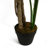 150cm Artificial Luxury Monstera Plant Black Pot