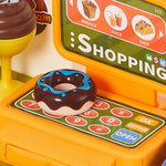 Children Pretend Supermarket Shopping Playset 38pcs Toy Accessory Set | Green