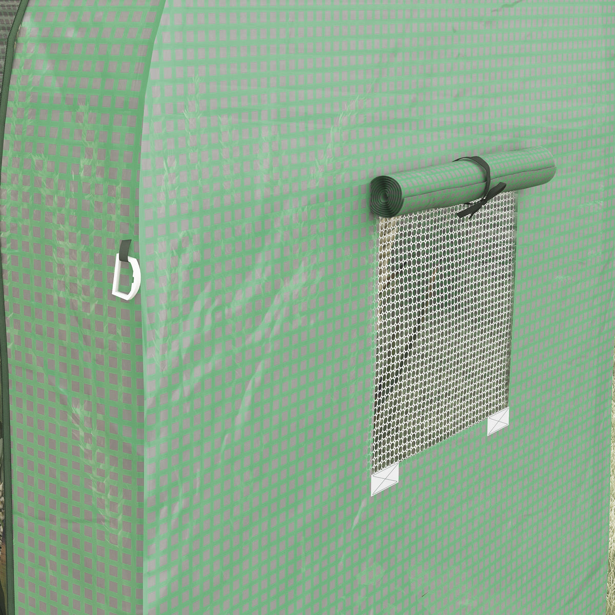 Tomato Greenhouse W/ Roll-up Doors 185x94x150cm