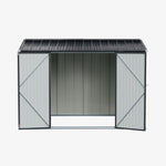 Breeins 10x7 FT Large Metal Garden Tool Storage Shed