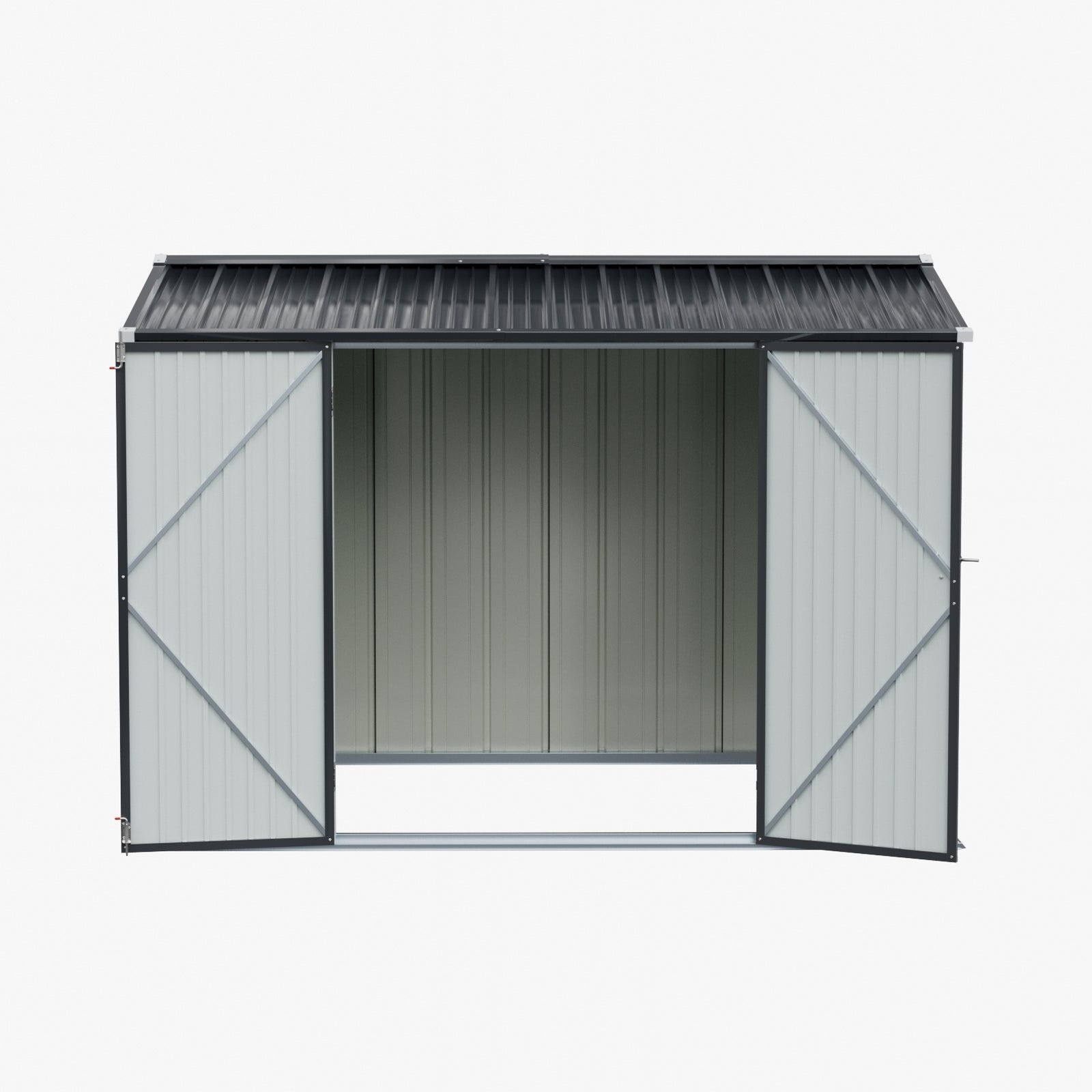 Breeins 10x7 FT Large Metal Garden Tool Storage Shed
