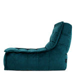 Dolce Velvet Bean Bag Lounger | Teal