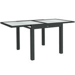 Extendable Outdoor Dining Table Patio Table