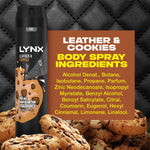 Xxl Deodorant Leather & Cookies 48h Odour Protection Bodyspray 250ml, 6 Pk