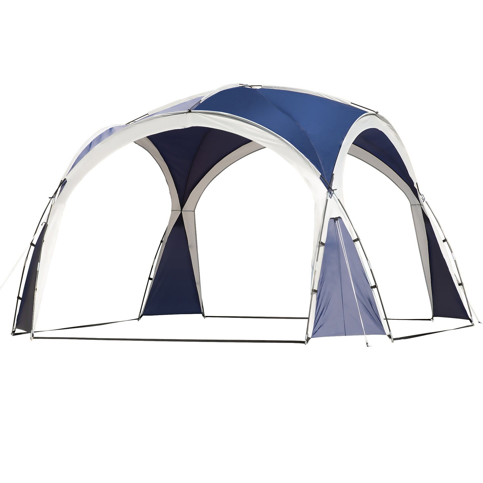Outdoor Gazebo Event Dome Shelter Party Tent For Garden 3.5 x 3.5m | Blue