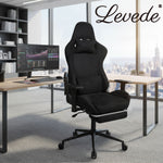 Ergonomic Office Chair 165° Reclining Executive Computer Chair With Spring Seat | Black