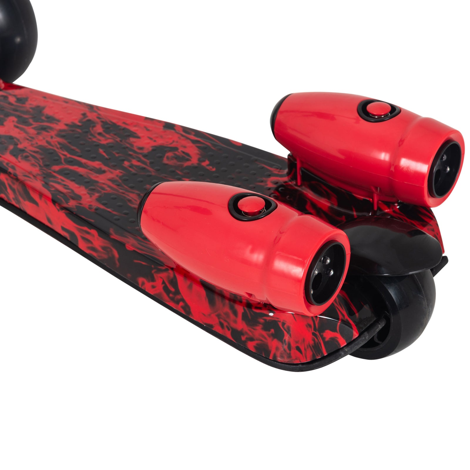 Child 3-wheel Scooter Light Music Water Spray Rechargeable 3-6 Yrs | Red
