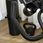 8kg Flywheel Exercise Bike W/ Adjustable Height, Resistance | Black