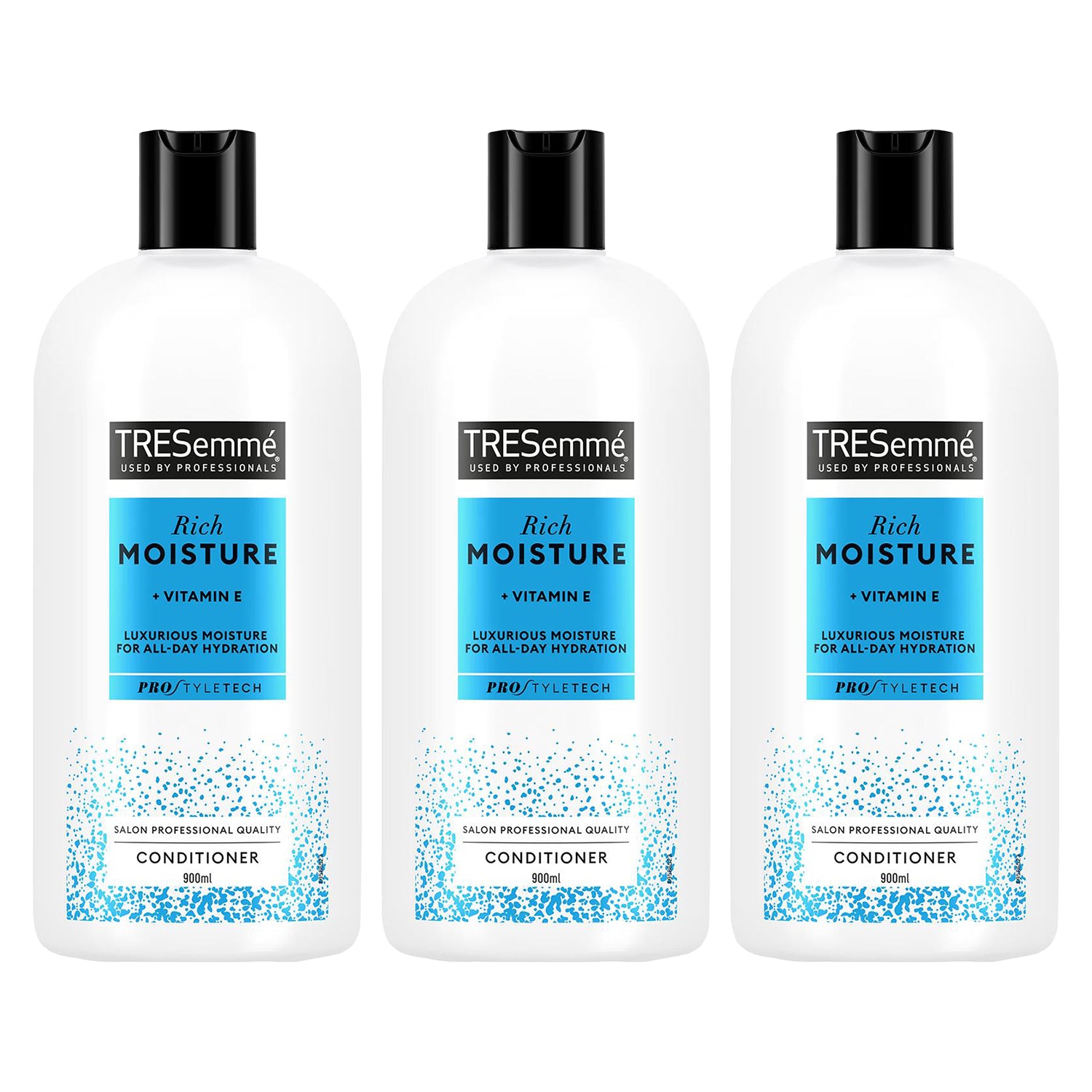 Moisture Rich Conditioner Created For Daily Use, Pack Of 3, 900ml