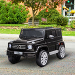 Mercedes Benz G500 12v Kids Electric Ride On Car W/ Remote Control | Black