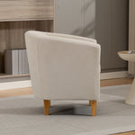 Millie Fabric Accent Chair | Beige