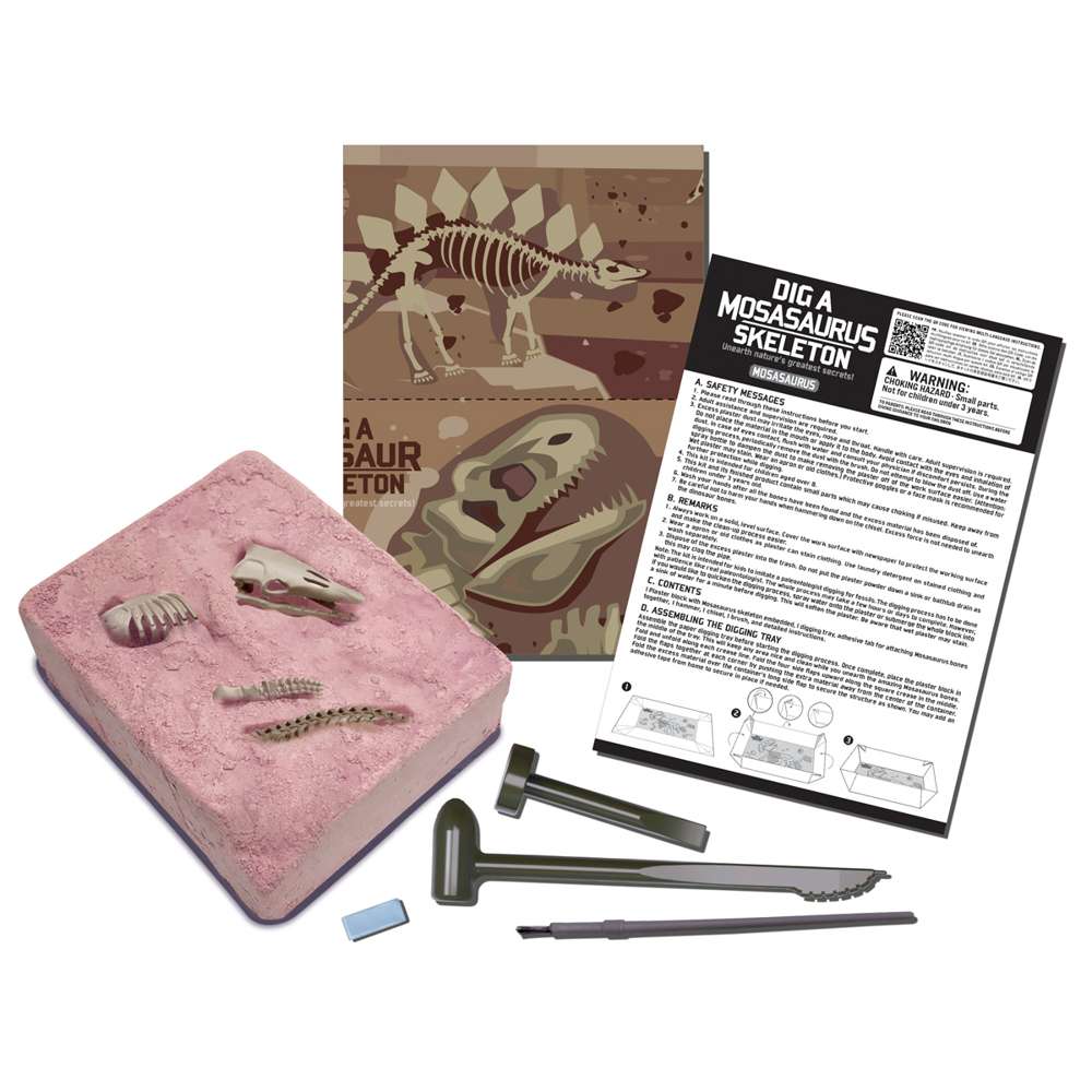 Kidzlabs - Dig A Mosasaurus Skeleton