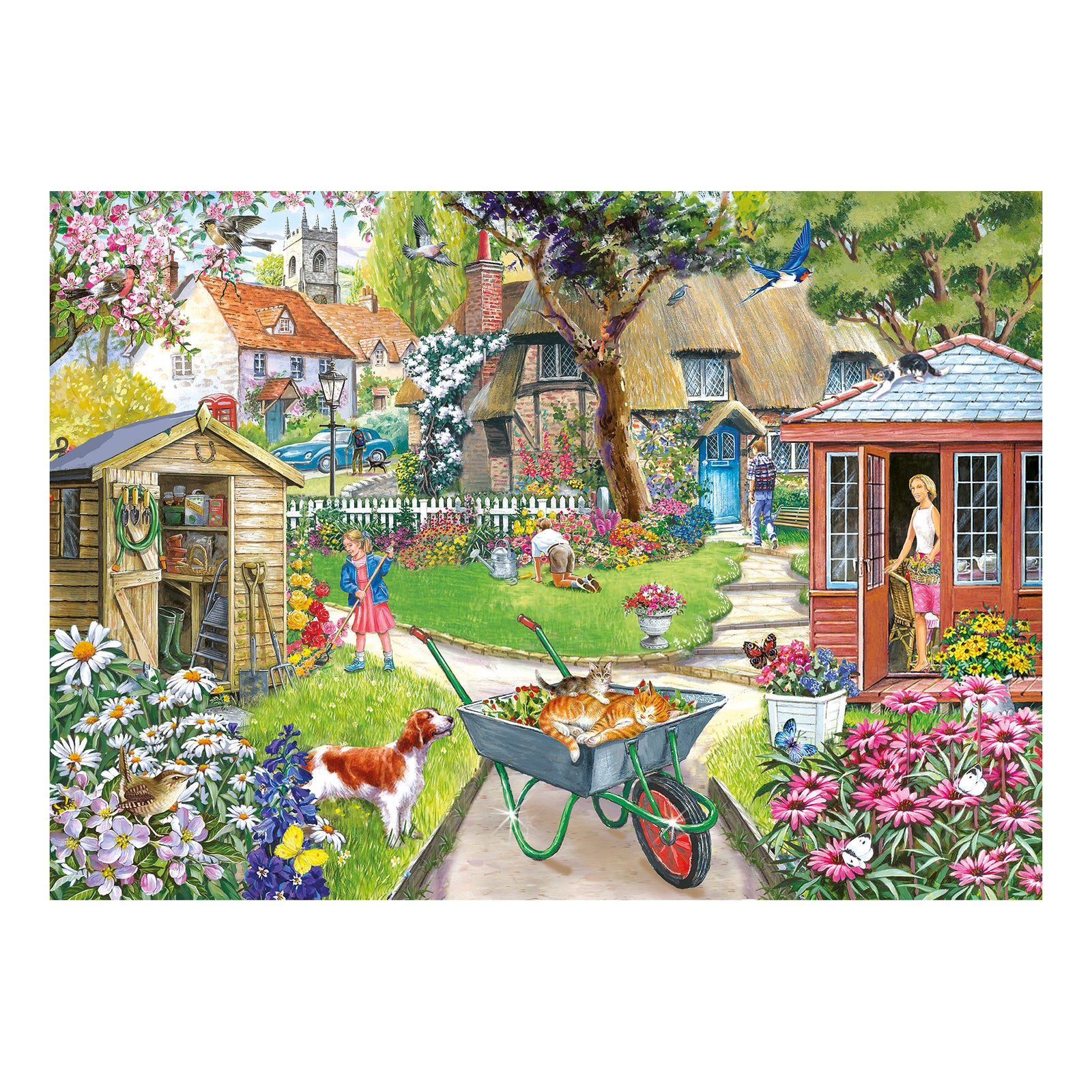 Bloomin' Lovely Jigsaw - 1000 Piece Jigsaw Puzzle For Adults