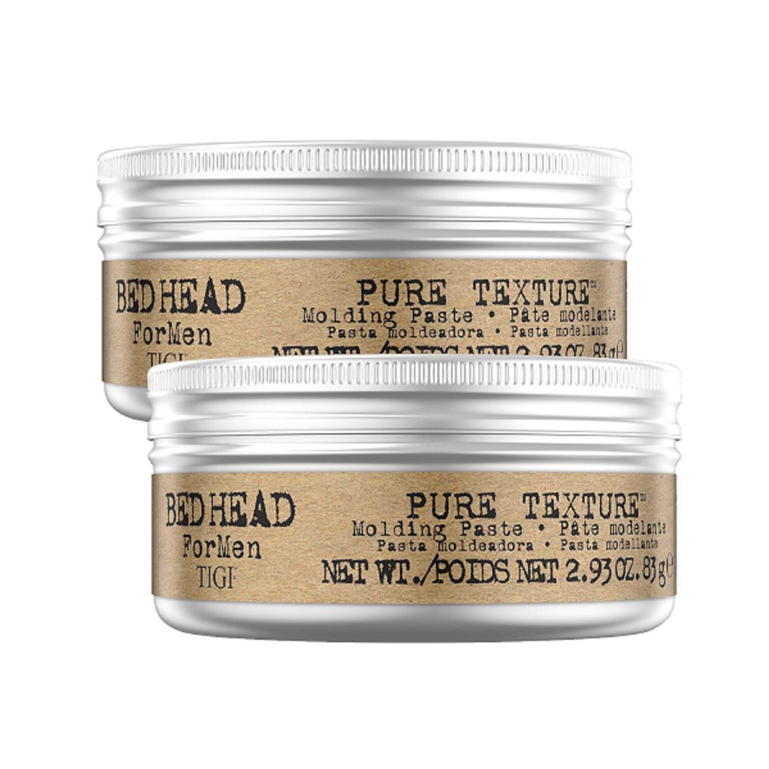 Pure Texture Mens Hair Paste For Firm Hold 83g, 2pk