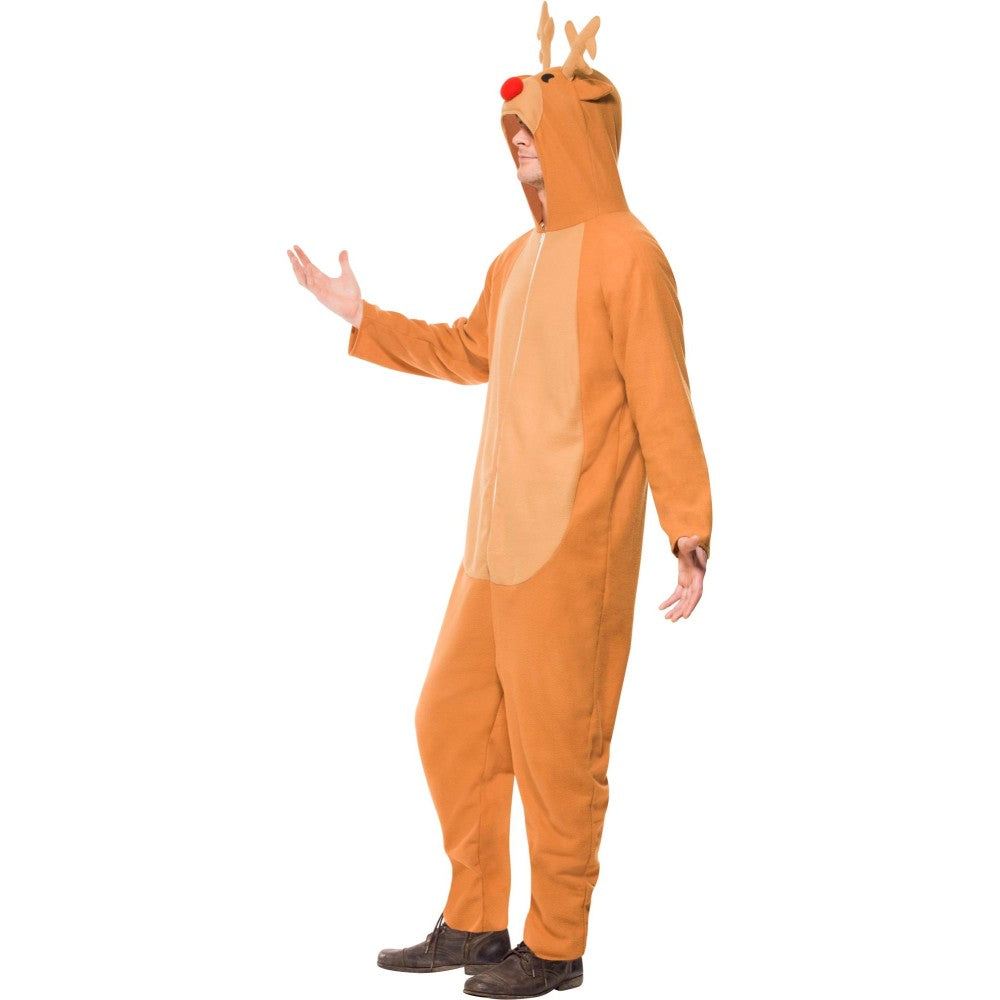 Reindeer Costume, Brown, With Bodysuit | Small