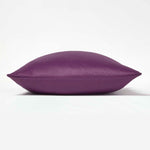 Herringbone Chevron Cushion Cover | 45cm x 45cm | Aubergine