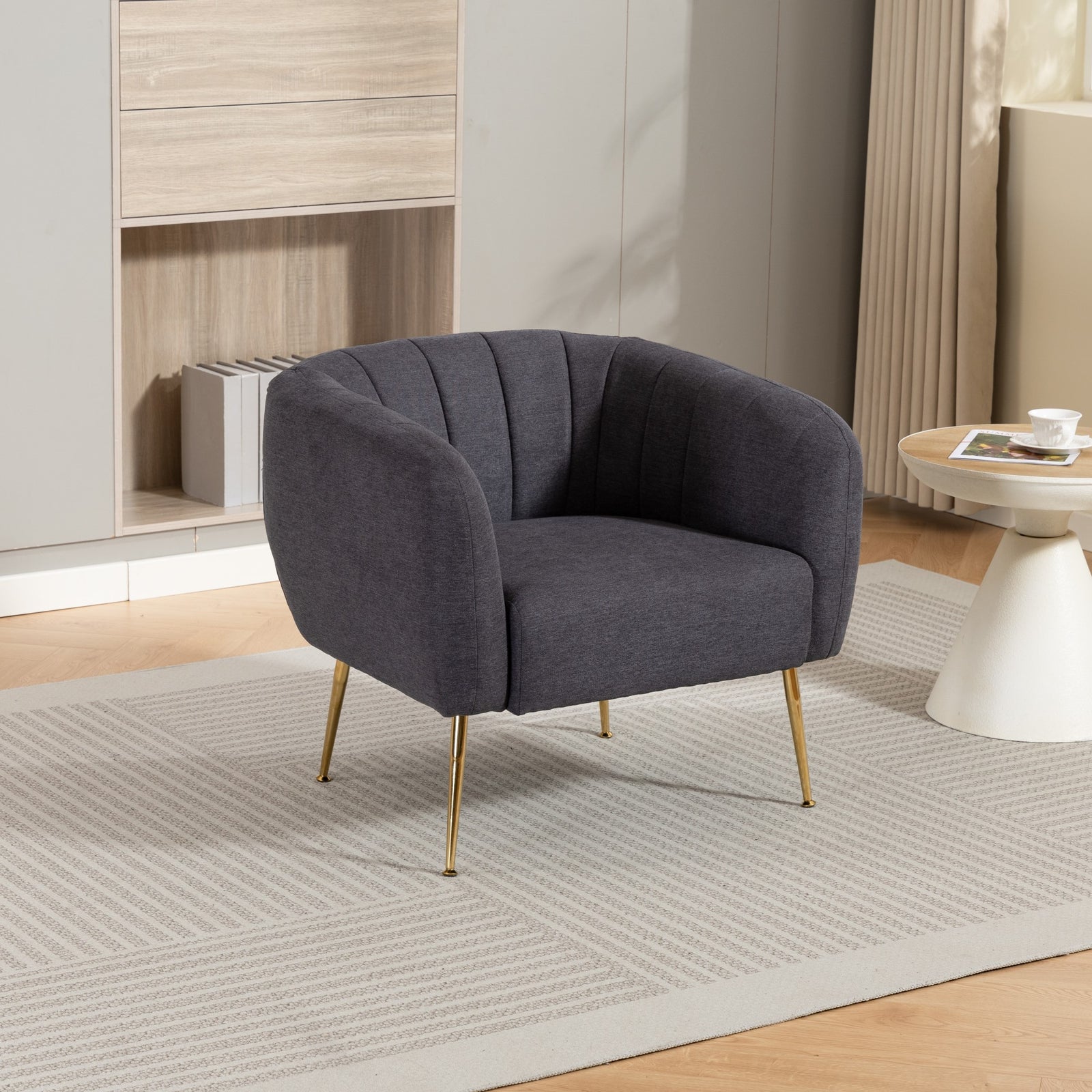 Stanton Accent Chair | Charcoal Grey
