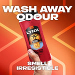 Sunset Fresh Body Wash 225ml With Manwasher 2-sided Shower Tool | Set of 6