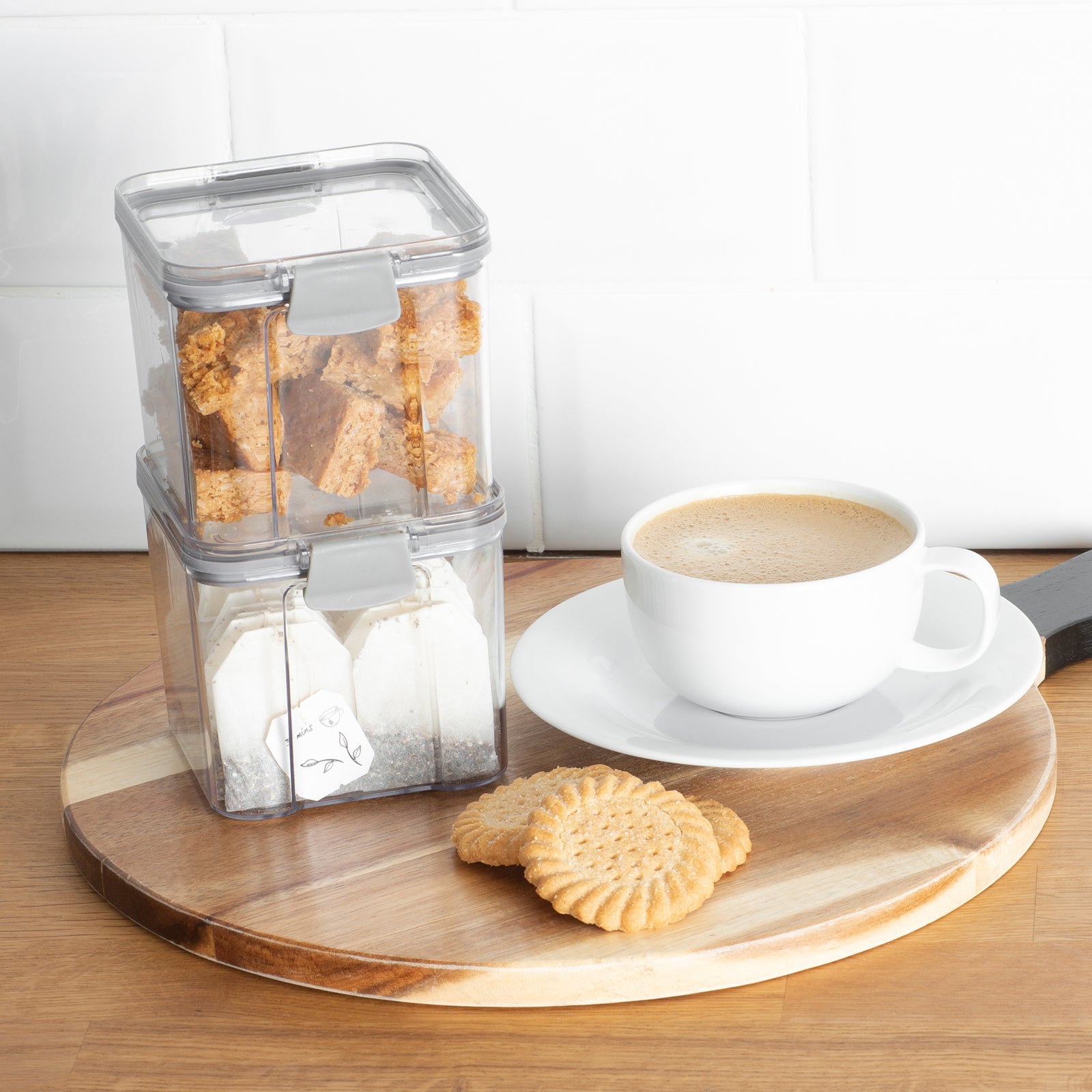 Airtight Pantry Medium Containers - Set Of 2