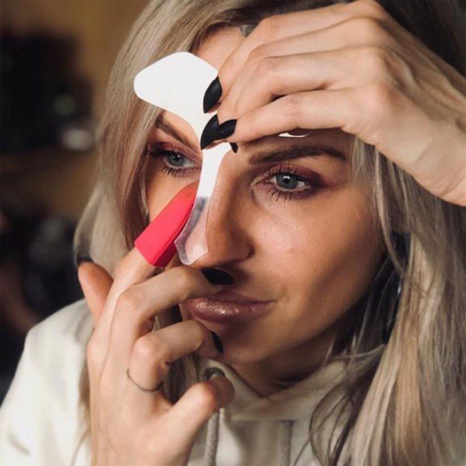 Ultimate Contour Stencil Set Face Makeup Highlighting Shaping Guide Tool