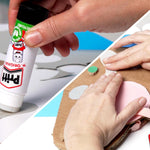 Glue Sticks 43g and Golden Tape 24mm X 50m Bundle, (8 Pack Each)