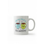 Dyzi All You Need Is Love And Coffee Printed Mug Valentine’s Day Gift
