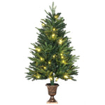 4ft Spruce Christmas Tree, Clear Led Lights