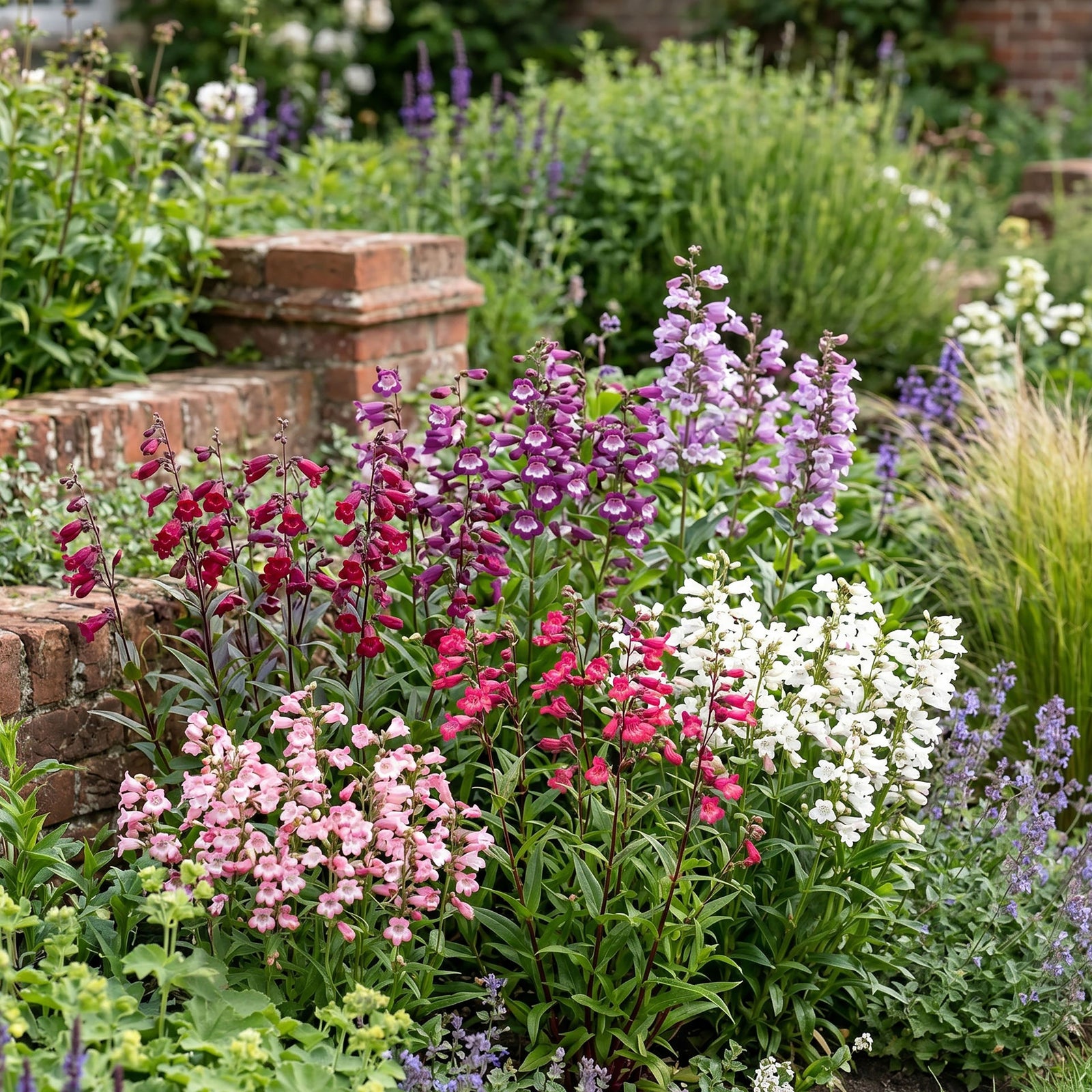 Perfect Penstemon Mix - Young Plants | 12 x Plug Plants | Multi