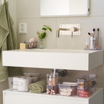 Compact Clear Storage Box Transparent & Bpa Free, Large - 15.4 Litres