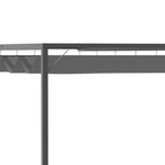 Outdoor Pergola Retractable Canopy Wall Mounted Gazebo