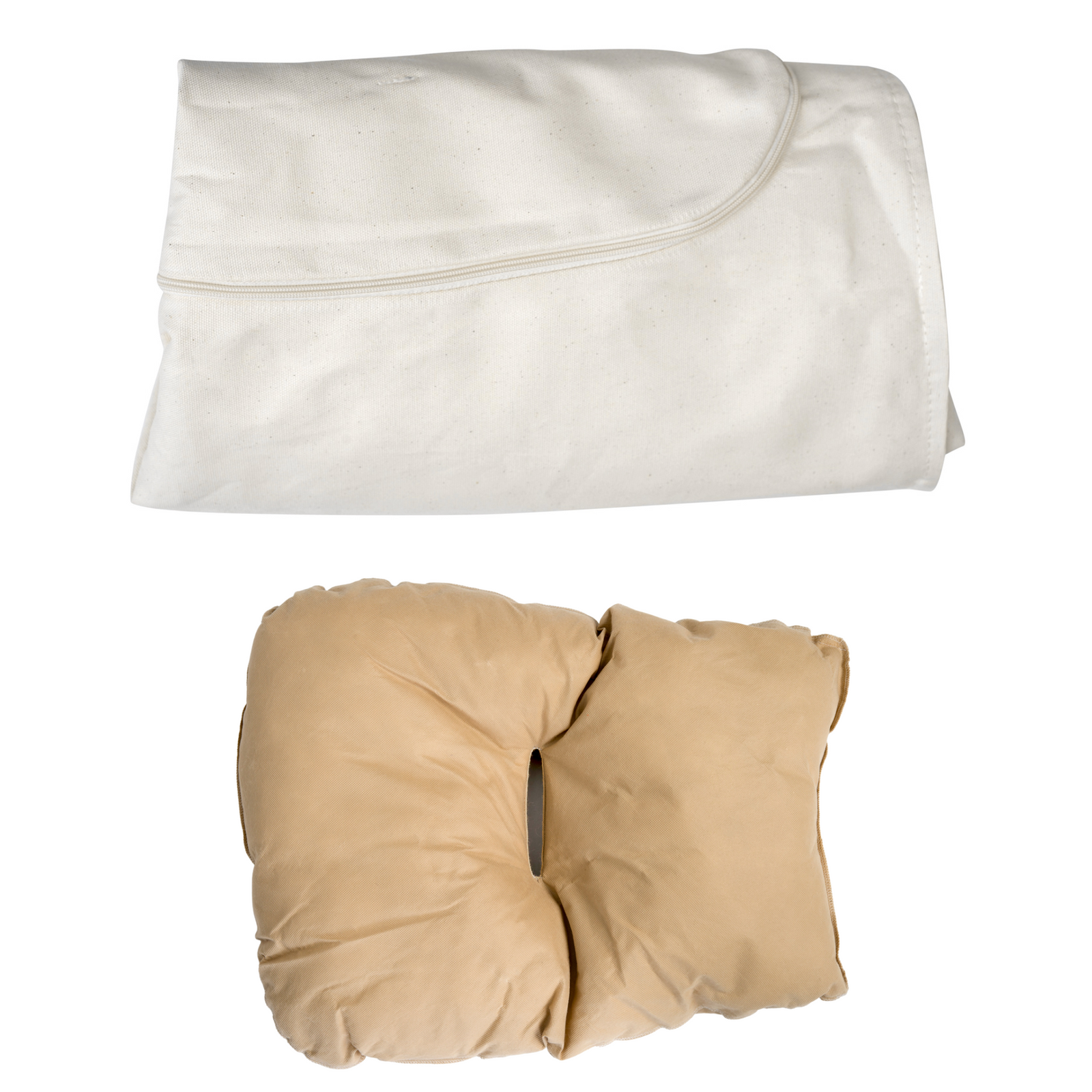 Globo Double 2 Seat/Person Wooden Hanging Egg Chair With Agora Fabric Weatherproof Cushion - Natura