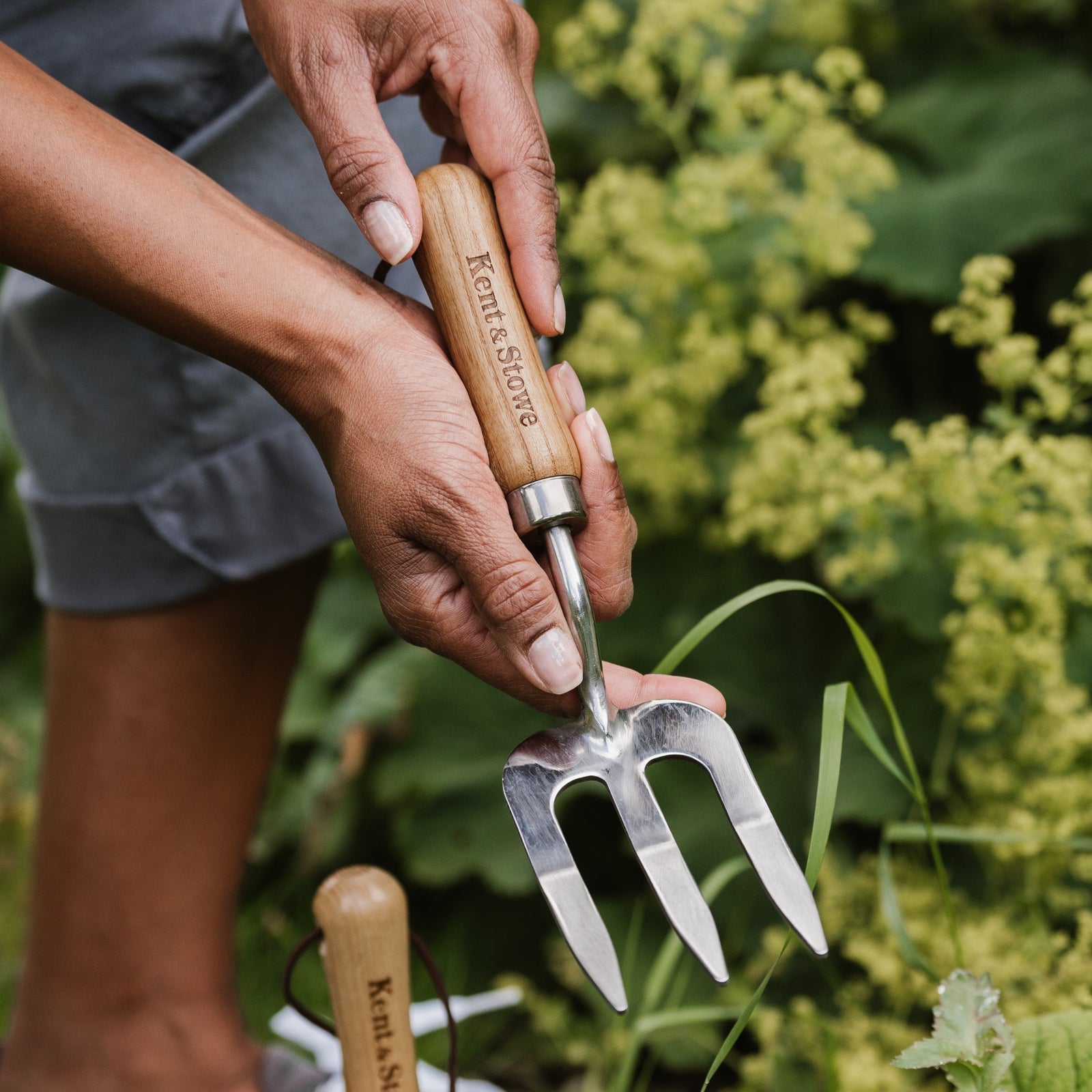 Garden Life Lightweight Stainless Steel Hand Fork