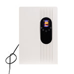 Quiet Dehumidifier With Remote Control, 2.2l Tank & Continuous Drainage – Air Purification, Led Display, And 24h Timer For Comfortable Living