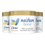 Body Love Moisture Boost Pre-cleanse Shower Butter, 3pk