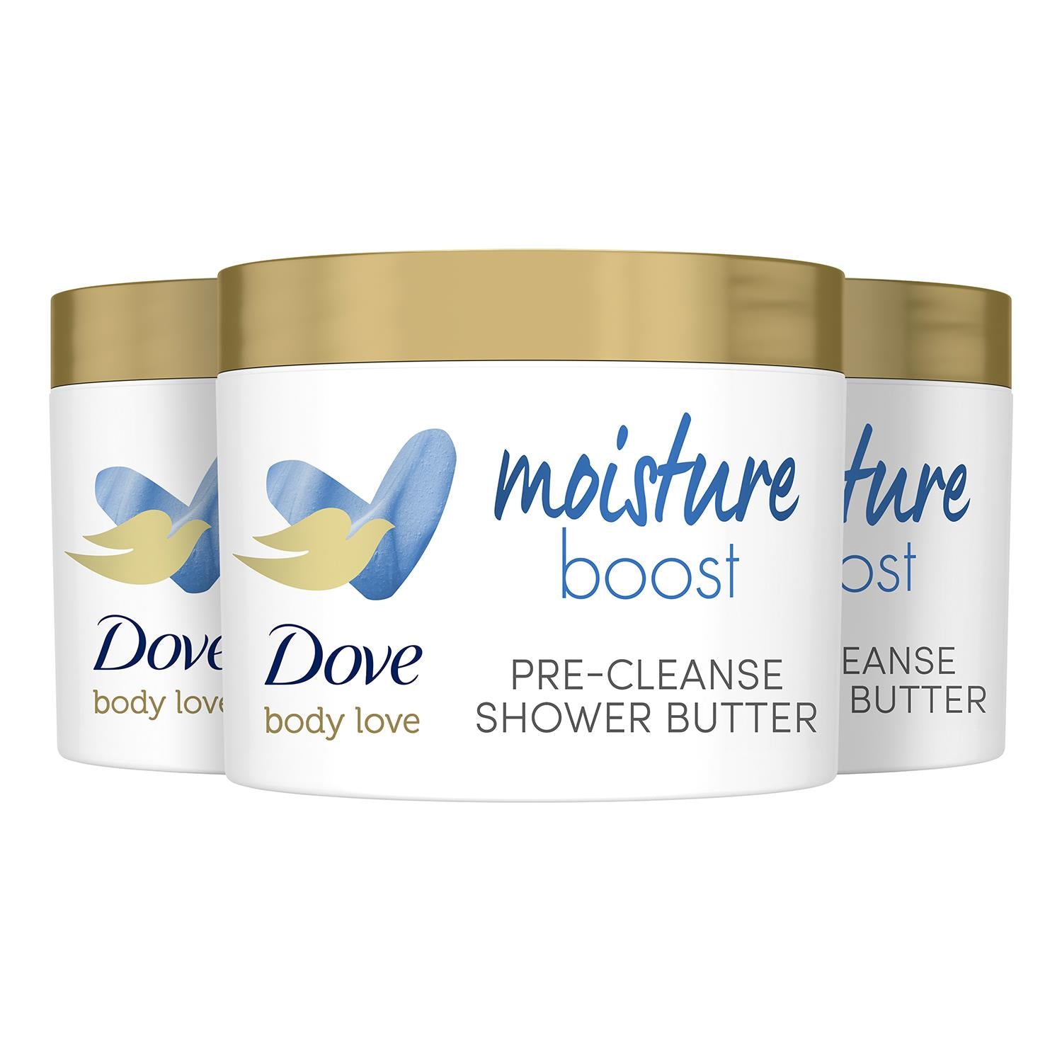 Body Love Moisture Boost Pre-cleanse Shower Butter, 3pk
