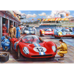 Pit Stop - 500 Piece Jigsaw Puzzle For Adults
